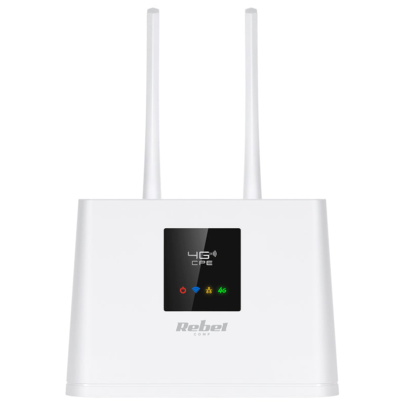 Router 4G LTE cu Wi-Fi, microSIM, 10 utilizatori, Rebel RB-0702
