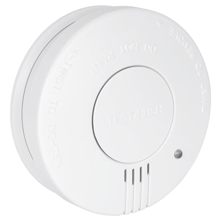 Senzor de fum optic cu alarmă, buton test și notificare baterie Rebel RB-0901