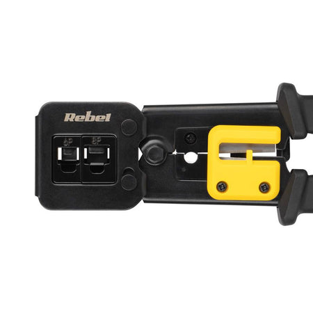 Clește sertizare RJ45 RJ11 RJ12 cu dezizolare Rebel RB-1007