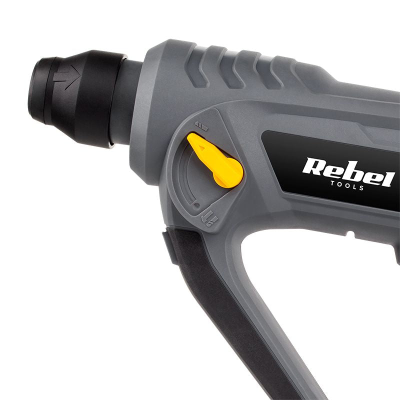 Mașină de găurit cu percuție 20 V fără acumulator și încărcător cu mandrină SDS Rebel RB-1011