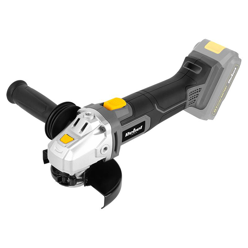Polizor unghiular 20 V fără acumulator cu disc de 125 mm Rebel RB-1021