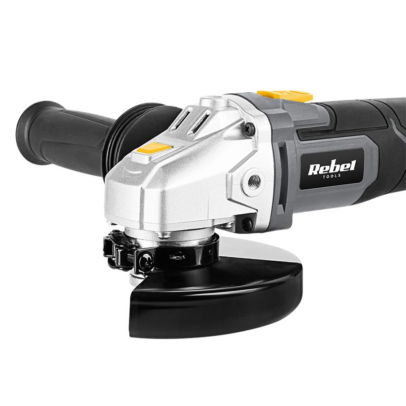 Polizor unghiular 20 V fără acumulator cu disc de 125 mm Rebel RB-1021