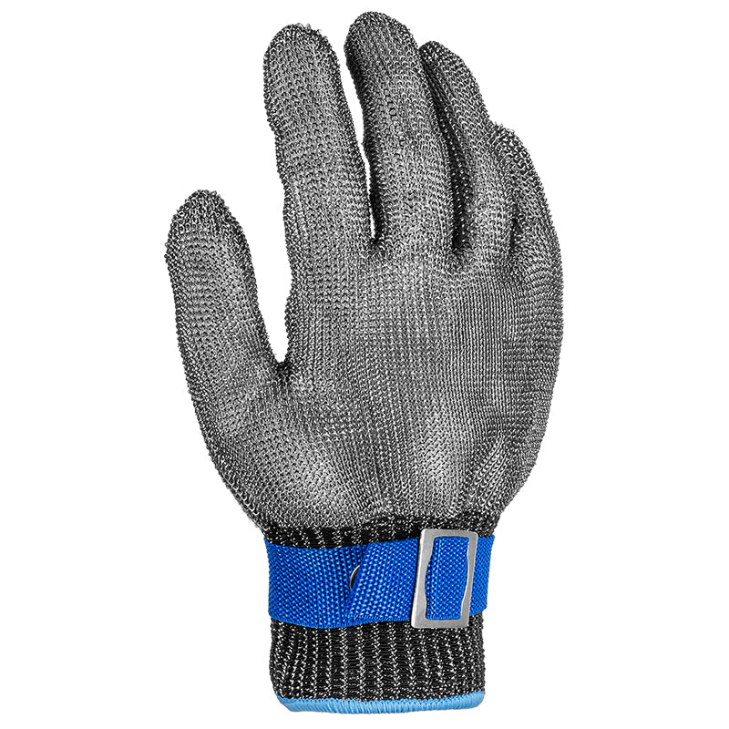 Set mănuși rezistente la tăiere inox/bumbac L, 2 perechi - Rebel RB-1023