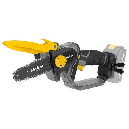 Mini fierăstrău cu lanț 20V fără acumulator, design compact, Rebel RB-1034