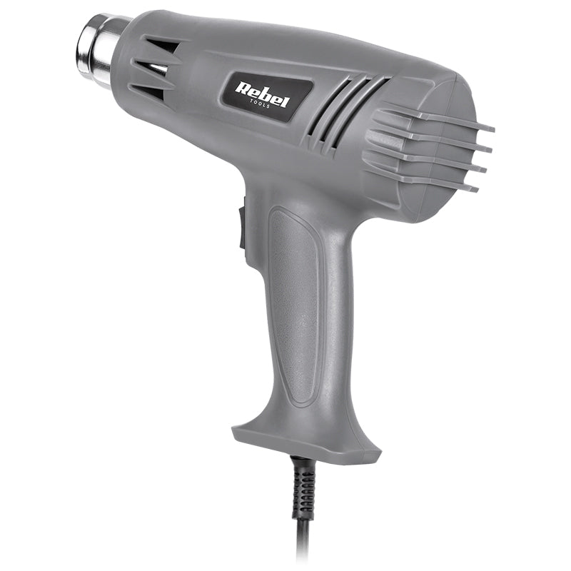 Pistol cu aer cald 1600 W, ergonomic, 2 trepte, Rebel RB-1098
