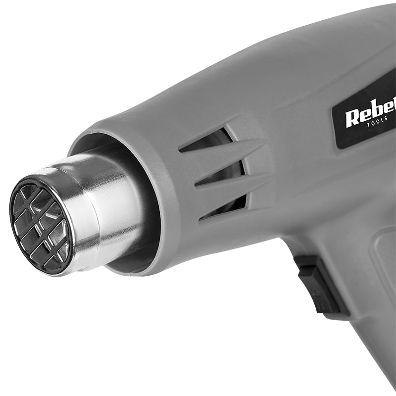 Pistol cu aer cald 1600 W, ergonomic, 2 trepte, Rebel RB-1098