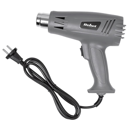 Pistol cu aer cald 1600 W, ergonomic, 2 trepte, Rebel RB-1098