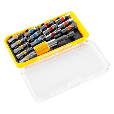 Set bituri color 15 buc extensie magnetică 60 mm Rebel RB-1112