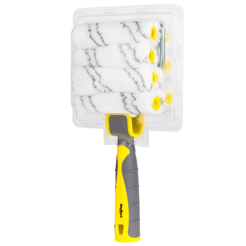 Set trafalet cu 6 role din microfibră de 10 cm Rebel RB-1120