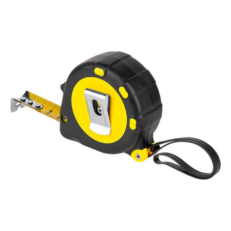 Ruletă metalică cu bandă de oțel de 5 m × 19 mm Rebel RB-1130