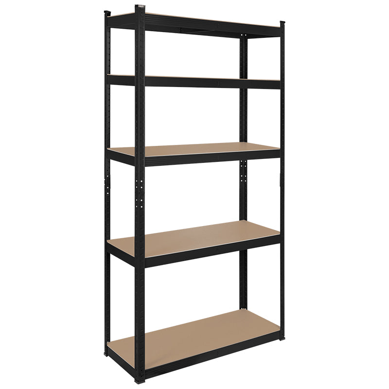 Raft metalic cu 5 polițe MDF 180 × 90 × 40 cm și sarcină totală 750 kg Rebel RB-1251B