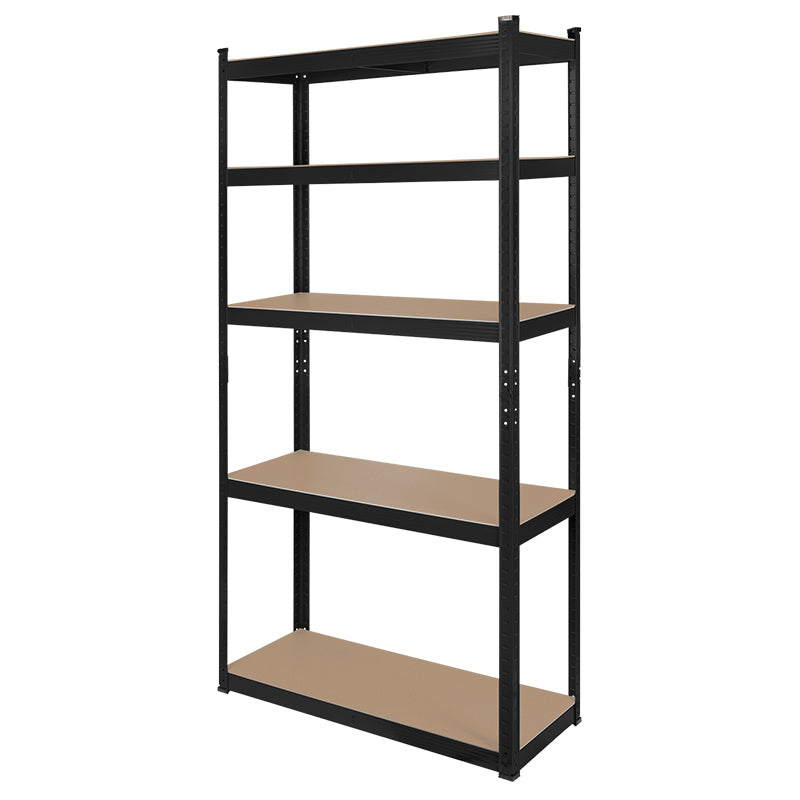 Raft metalic cu 5 polițe MDF 180 × 90 × 40 cm și sarcină totală 750 kg Rebel RB-1251B