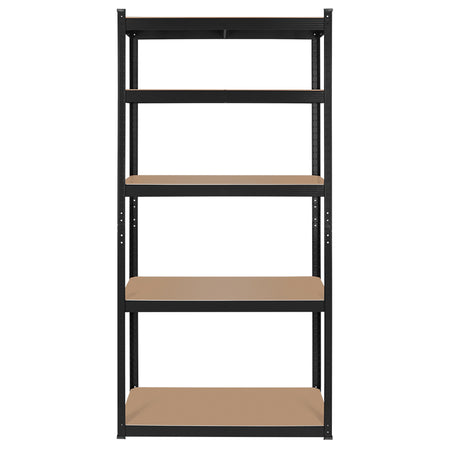 Raft metalic cu 5 polițe MDF 180 × 90 × 40 cm și sarcină totală 750 kg Rebel RB-1251B