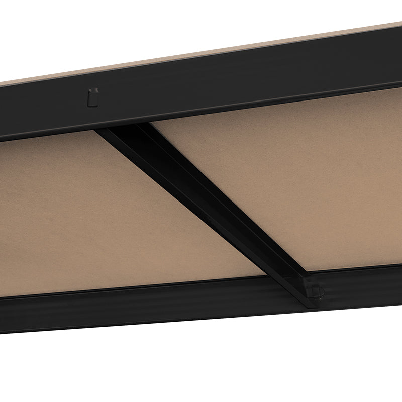 Raft metalic cu 5 polițe MDF 180 × 90 × 40 cm și sarcină totală 750 kg Rebel RB-1251B