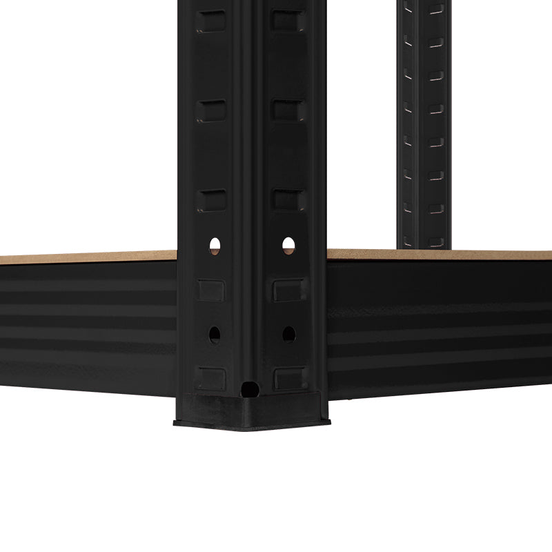 Raft metalic cu 5 polițe MDF 180 × 90 × 40 cm și sarcină totală 750 kg Rebel RB-1251B