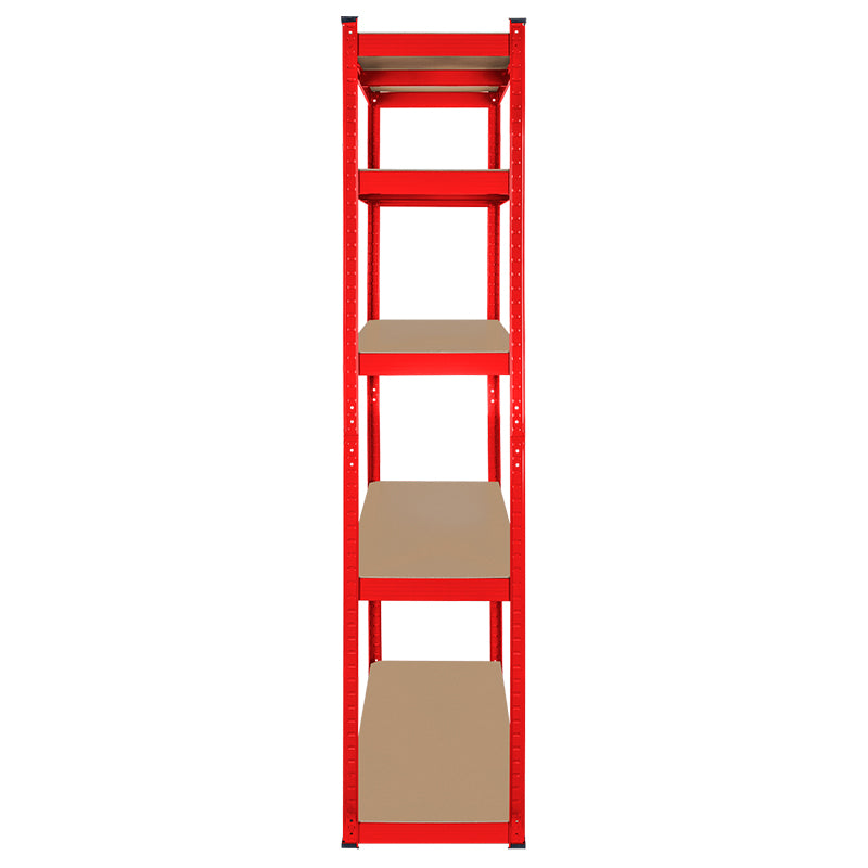 Raft metalic cu 5 polițe MDF 180 × 90 × 40 cm cu sarcină totală 750 kg Rebel RB-1251R