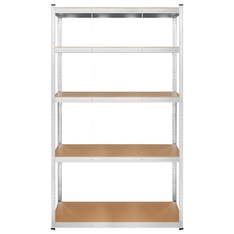 Raft metalic cu 5 polițe MDF de 205×120×45 cm cu sarcină totală de 875 kg Rebel RB-1253
