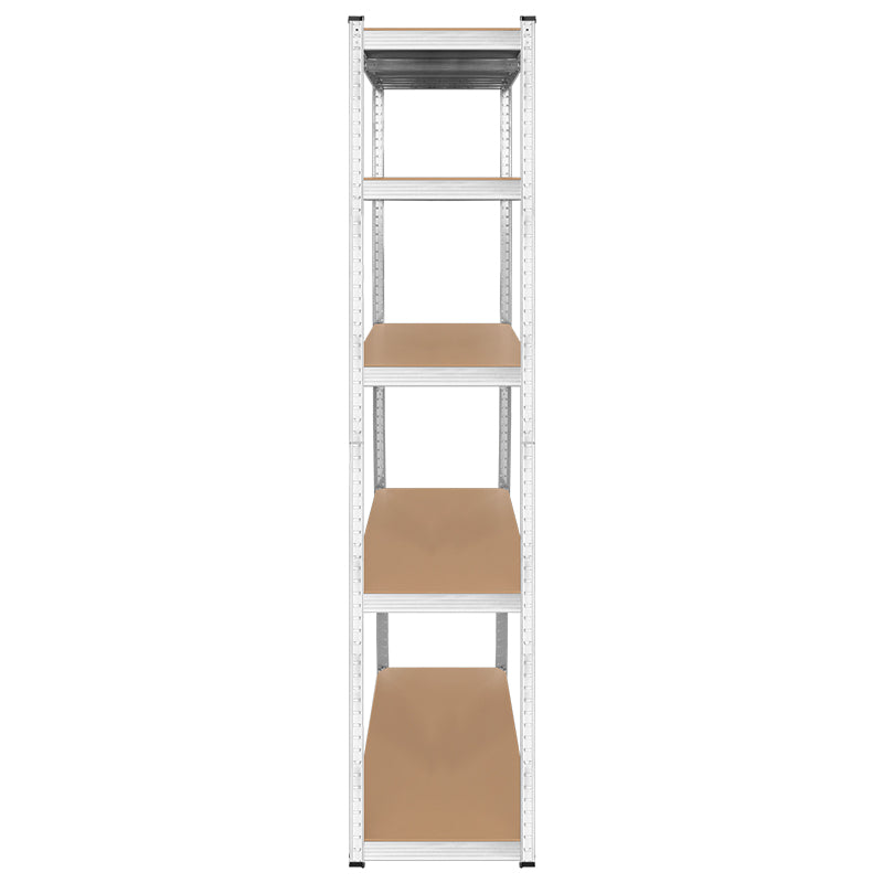 Raft metalic cu 5 polițe MDF de 205×120×45 cm cu sarcină totală de 875 kg Rebel RB-1253