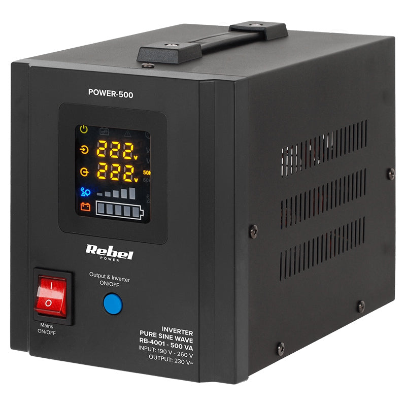 UPS pentru centrale termice cu undă sinus pur 12V Rebel