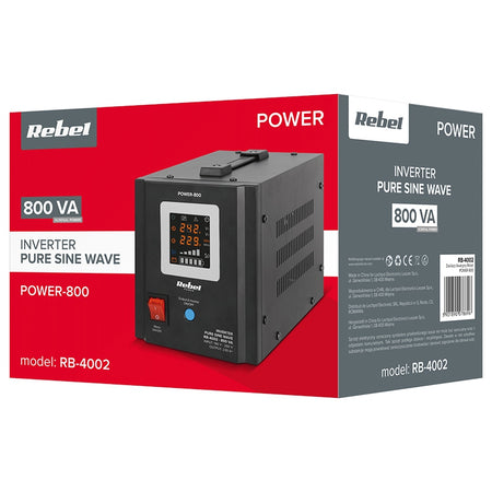 UPS pentru centrale termice cu undă sinus pur 12V Rebel
