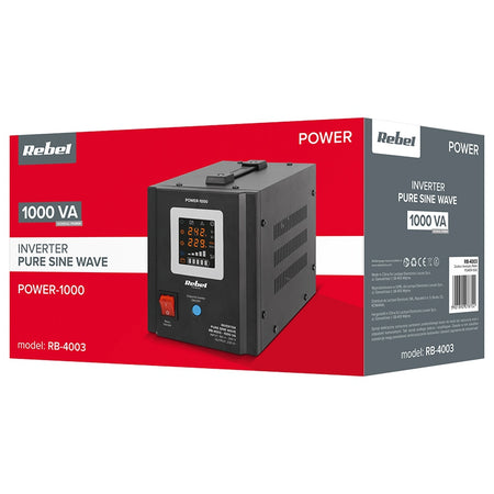 UPS pentru centrale termice cu undă sinus pur 12V Rebel