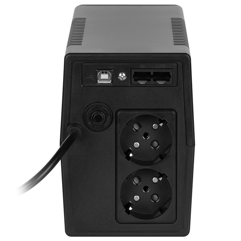UPS OFFLINE NANOPOWER PLUS cu ecran LCD și protecții Rebel