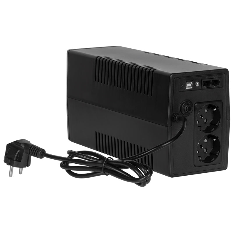 UPS OFFLINE NANOPOWER PLUS cu ecran LCD și protecții Rebel