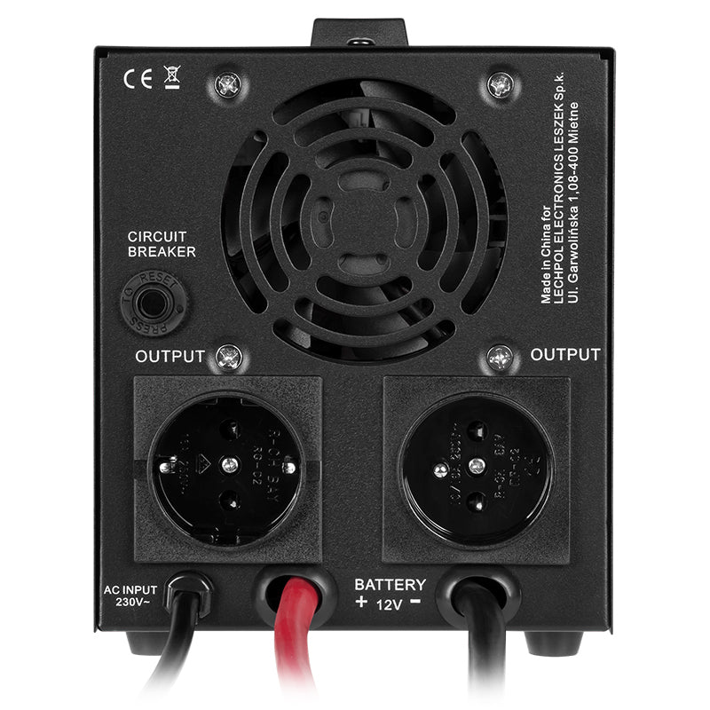 UPS centrală termică sinus pur cu undă sinusoidală 12 V Rebel
