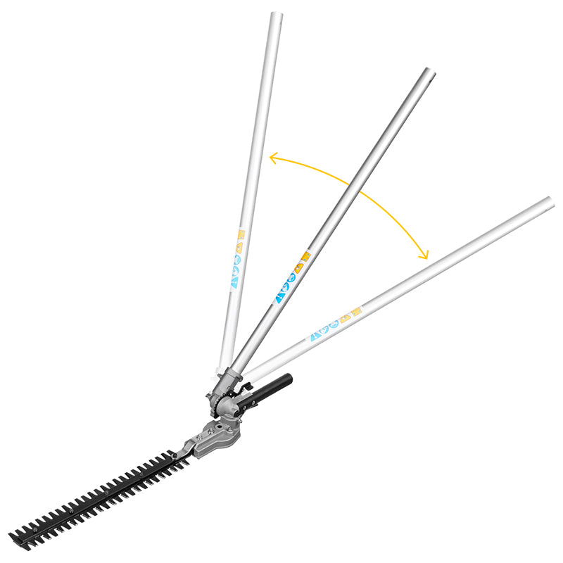 Accesoriu foarfecă gard viu pentru motocoasă Rebel RB-5008-1 cu lamă de 40,5 cm și ax cu 9 dinți