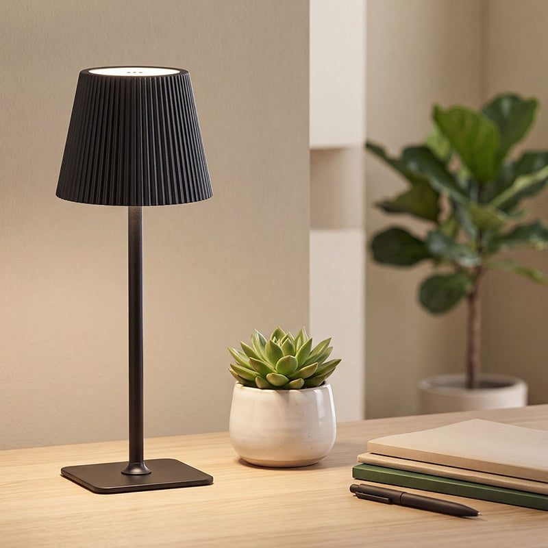 Lampă LED de birou reîncărcabilă de 2 W cu 3 temperaturi de culoare Rebel RB-6304-B