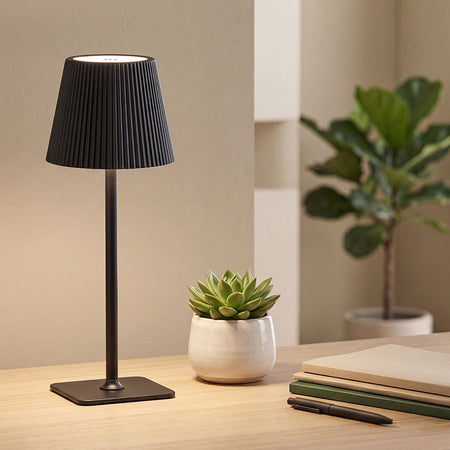 Lampă LED de birou reîncărcabilă de 2 W cu 3 temperaturi de culoare Rebel RB-6304-B