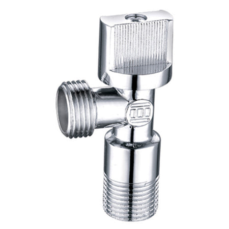 Robinet colțar Everline cu racorduri de 1/2″ × 3/8″, din alamă cromată