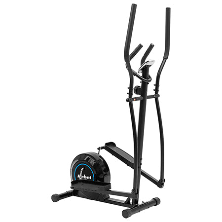 Bicicletă fitness magnetică cu senzori, afișaj LED, 100 kg, Rebel RBA-1011