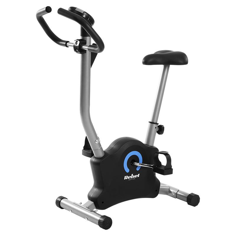 Bicicletă de apartament cu afișaj LCD și reglare șa verticală Rebel RBA-1013