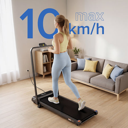 Bandă de alergare electrică cu amortizare și LED Rebel RBA-1017-PRO