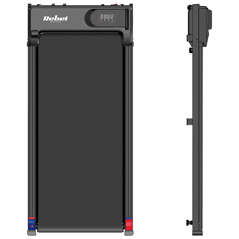 Bandă de alergare electrică, afișaj LED, putere 1,5 CP, Rebel RBA-1017
