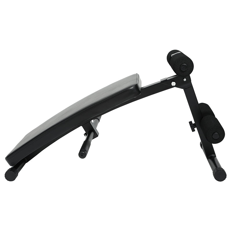 Bancă de antrenament înclinată din oțel cu șezut din piele sintetică și sarcină maximă de 120 kg Rebel RBA-2005