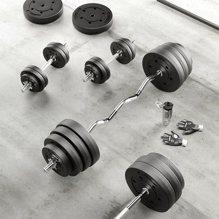 Set discuri greutate compozit 2 × 10 kg cu gaură de 31 mm Rebel RBA-2103