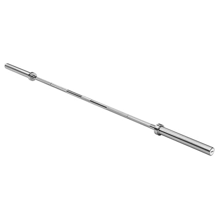 Bară olimpică dreaptă din oțel cromat de 220 cm și 16 kg Rebel RBA-2201
