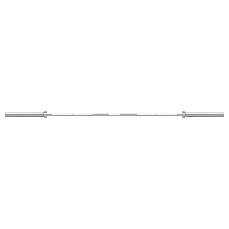 Bară olimpică dreaptă din oțel cromat de 220 cm și 16 kg Rebel RBA-2201