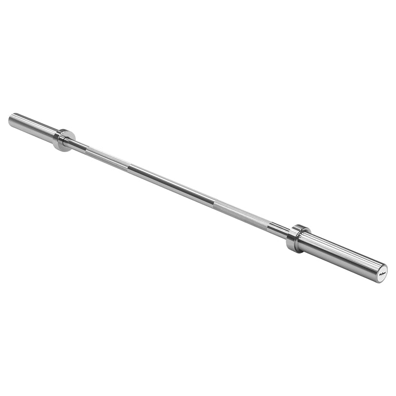Bară olimpică dreaptă din oțel cromat de 150 cm și 9 kg Rebel RBA-2203