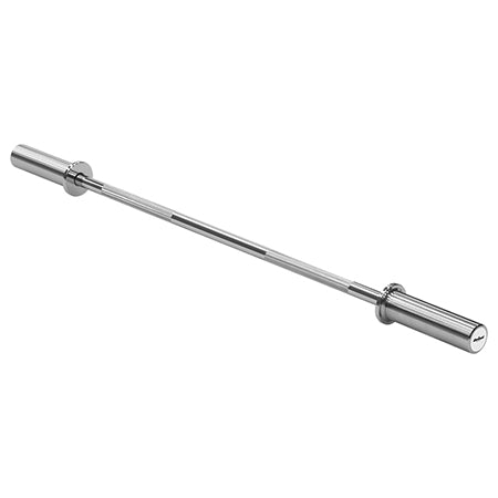 Bară olimpică dreaptă din oțel cromat de 120 cm și 6 kg Rebel RBA-2204
