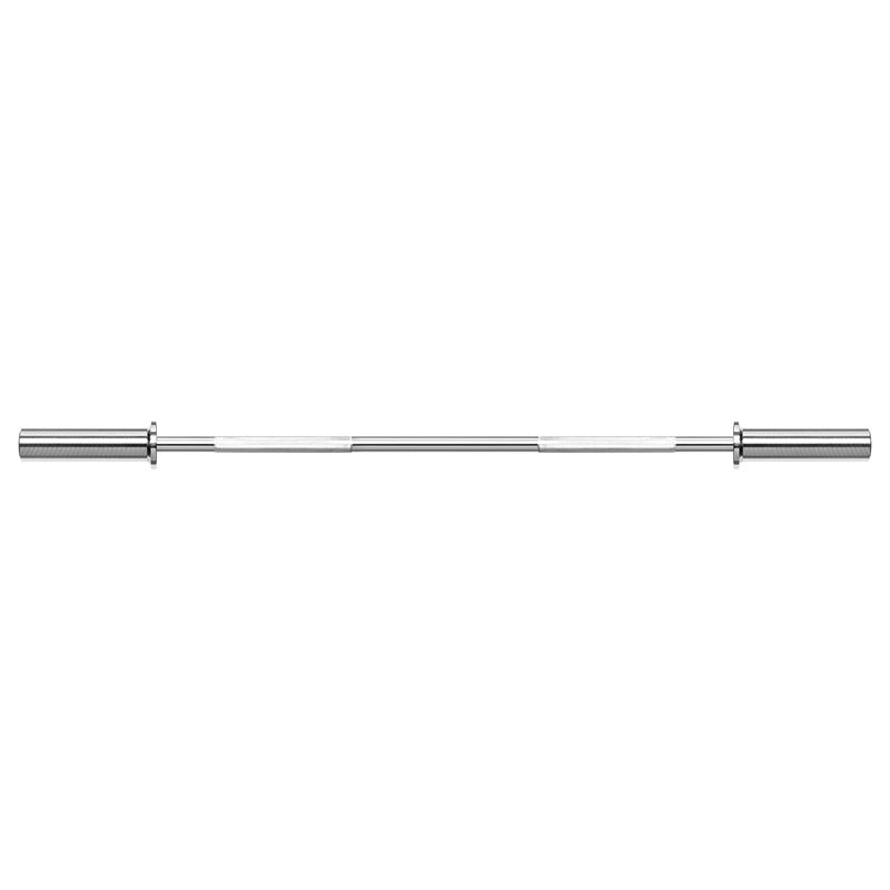 Bară olimpică dreaptă din oțel cromat de 120 cm și 6 kg Rebel RBA-2204
