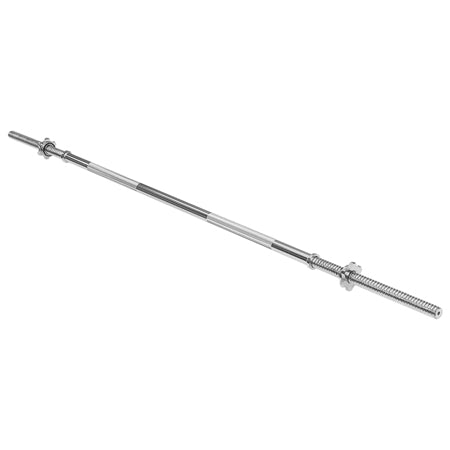 Bară dreaptă cu filet din oțel cromat de 150 cm și 5,6 kg Rebel RBA-2207
