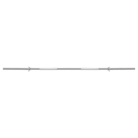 Bară dreaptă cu filet din oțel cromat de 150 cm și 5,6 kg Rebel RBA-2207
