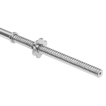Bară dreaptă cu filet din oțel cromat de 150 cm și 5,6 kg Rebel RBA-2207