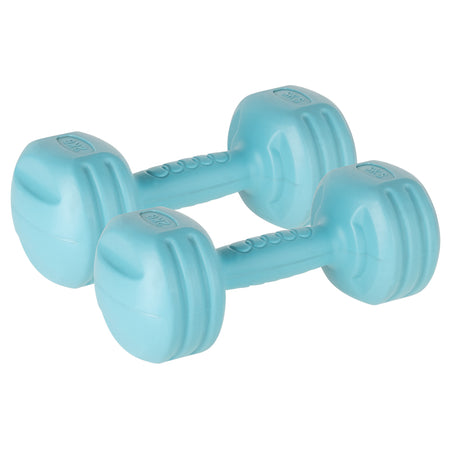 Set 2 gantere compozit 2 × 2 kg cu acoperire PVC Rebel RBA-2307