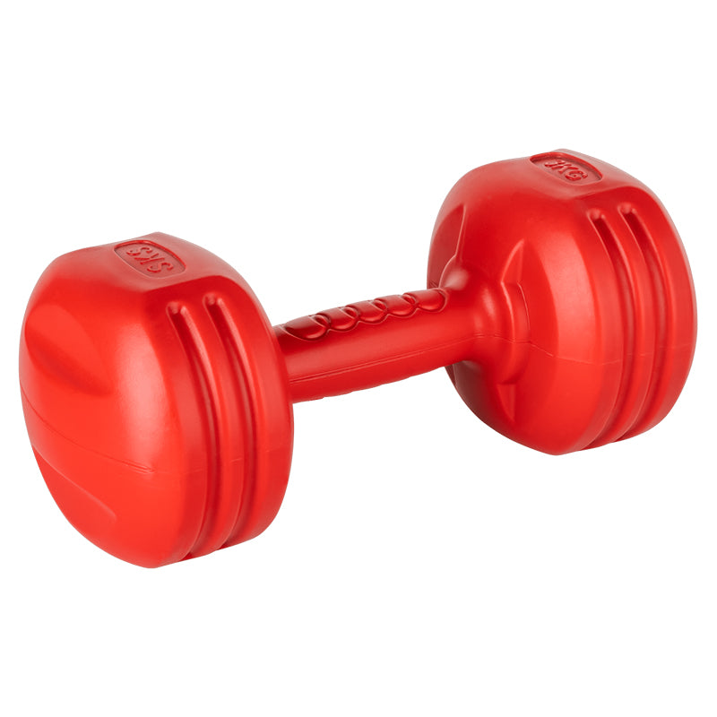 Set de gantere compozite 2 × 3 kg cu acoperire PVC Rebel RBA-2308