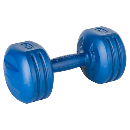 Set 2 gantere compozite de 4 kg cu acoperire din PVC Rebel RBA-2309