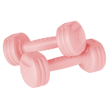 Set gantere compozit 8 bucăți 20 kg cu acoperire PVC Rebel RBA-2310